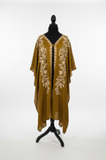 Mustard Gold Kimono Duster – Front