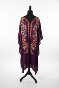 Purple Kimono Duster Front