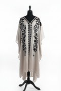 Silver Grey Kimono Duster – Front